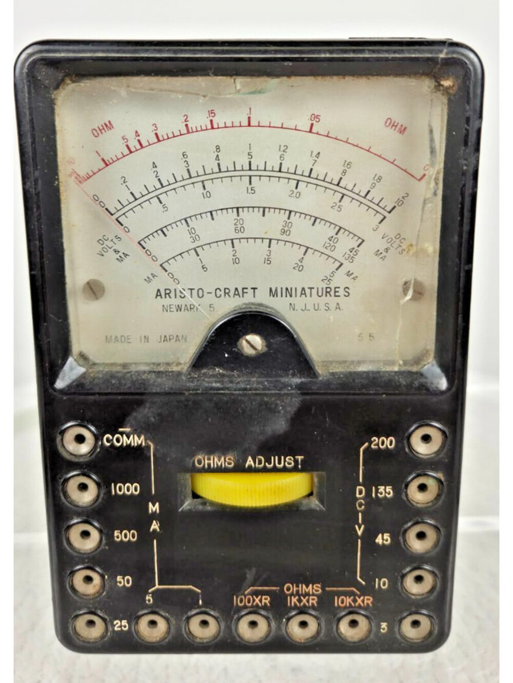 Aristo-Craft Miniatures Vintage Analog Multimeter Made in Japan